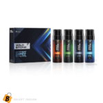 Wild Stone Intense No Gas Deodorant Pack of 4 (160ml)